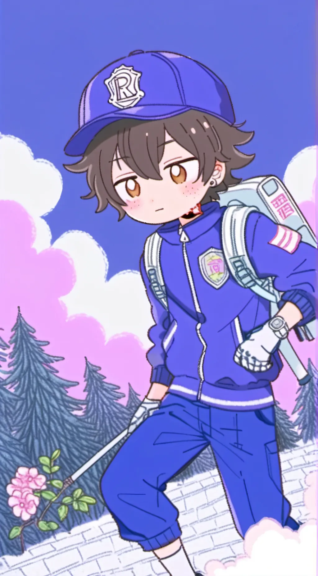 ai character: roy background