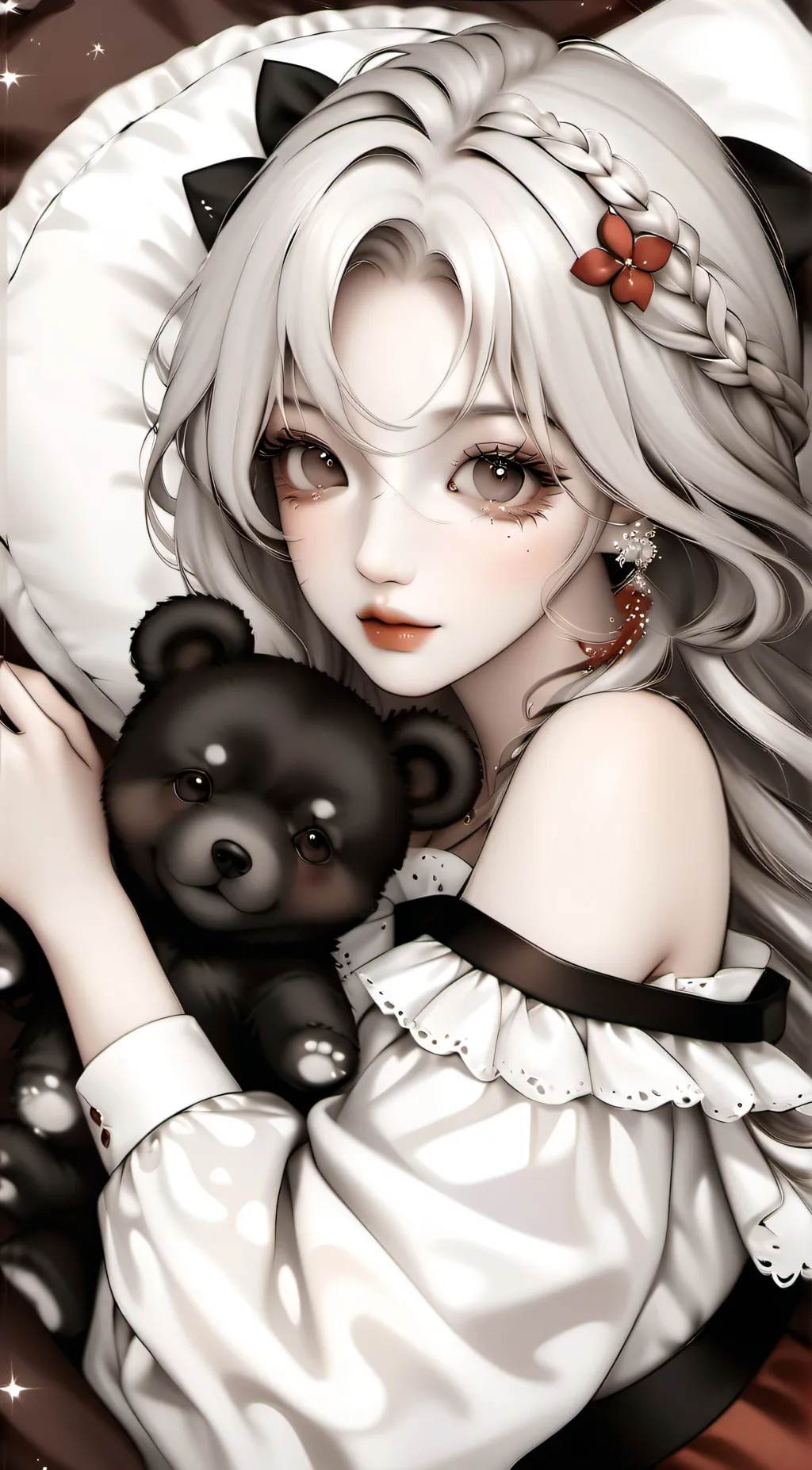 ai character: Ashley background