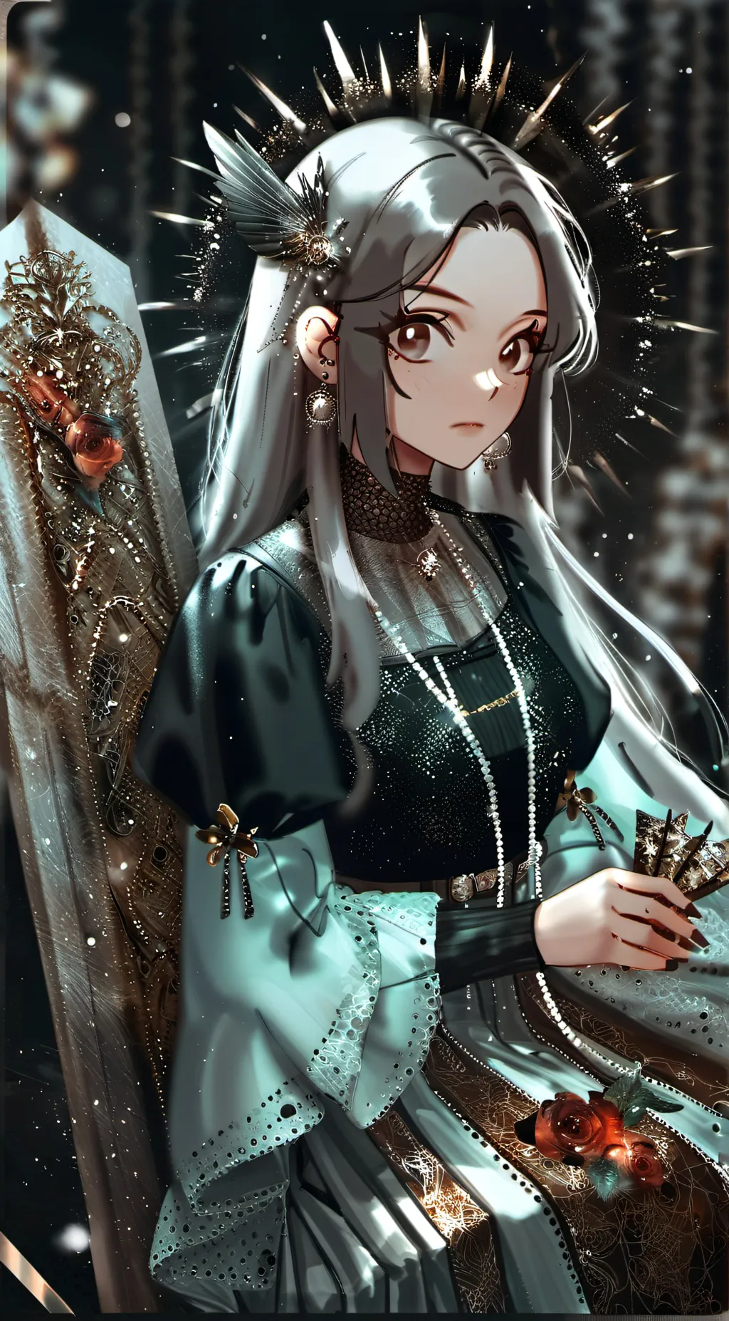 ai character: Aria background