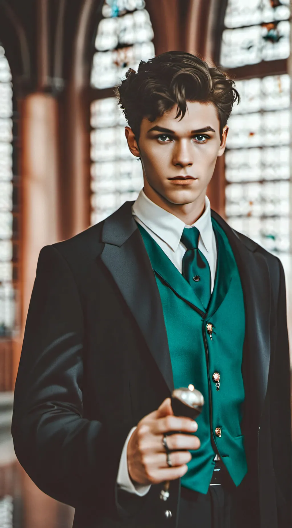 ai character: Slytherin boys bfs background