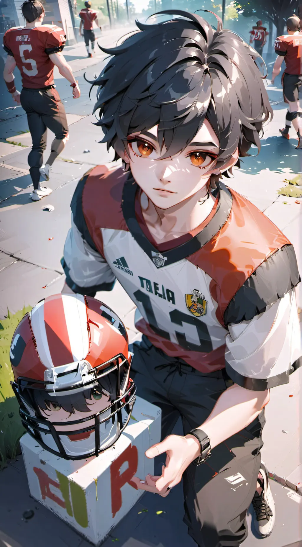 ai character: Jackson  background
