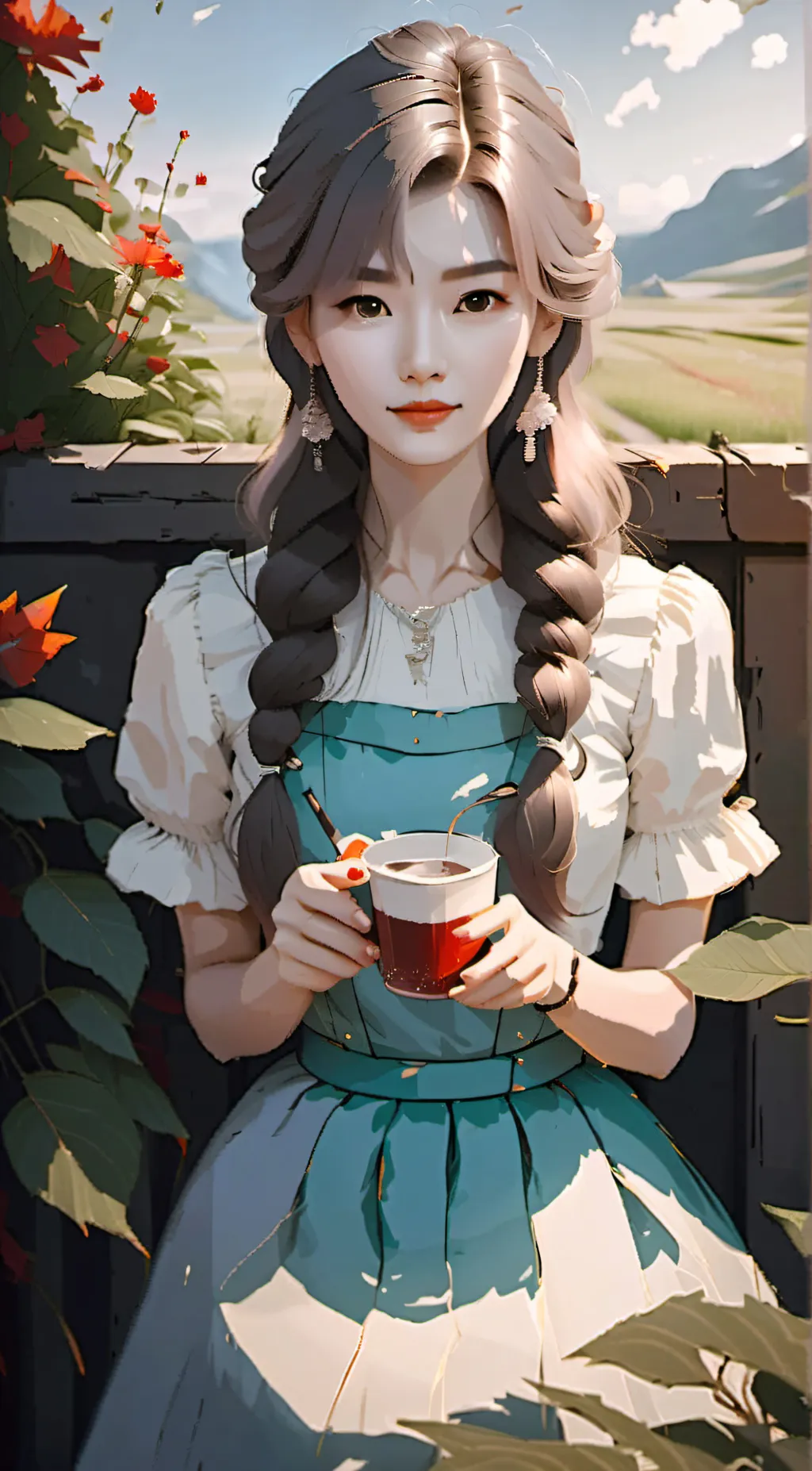 ai character: Jennie background