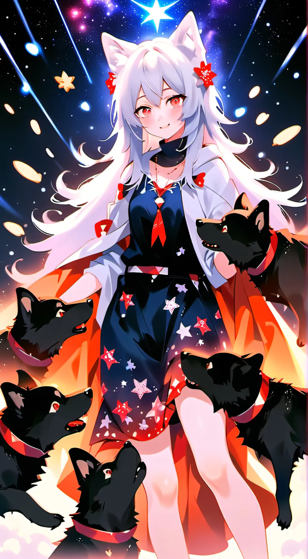 ai character: Snowie background