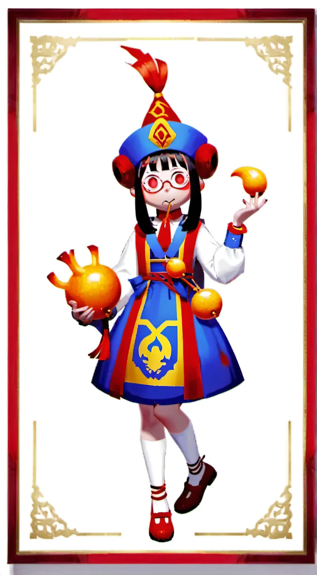 ai character: pomni background