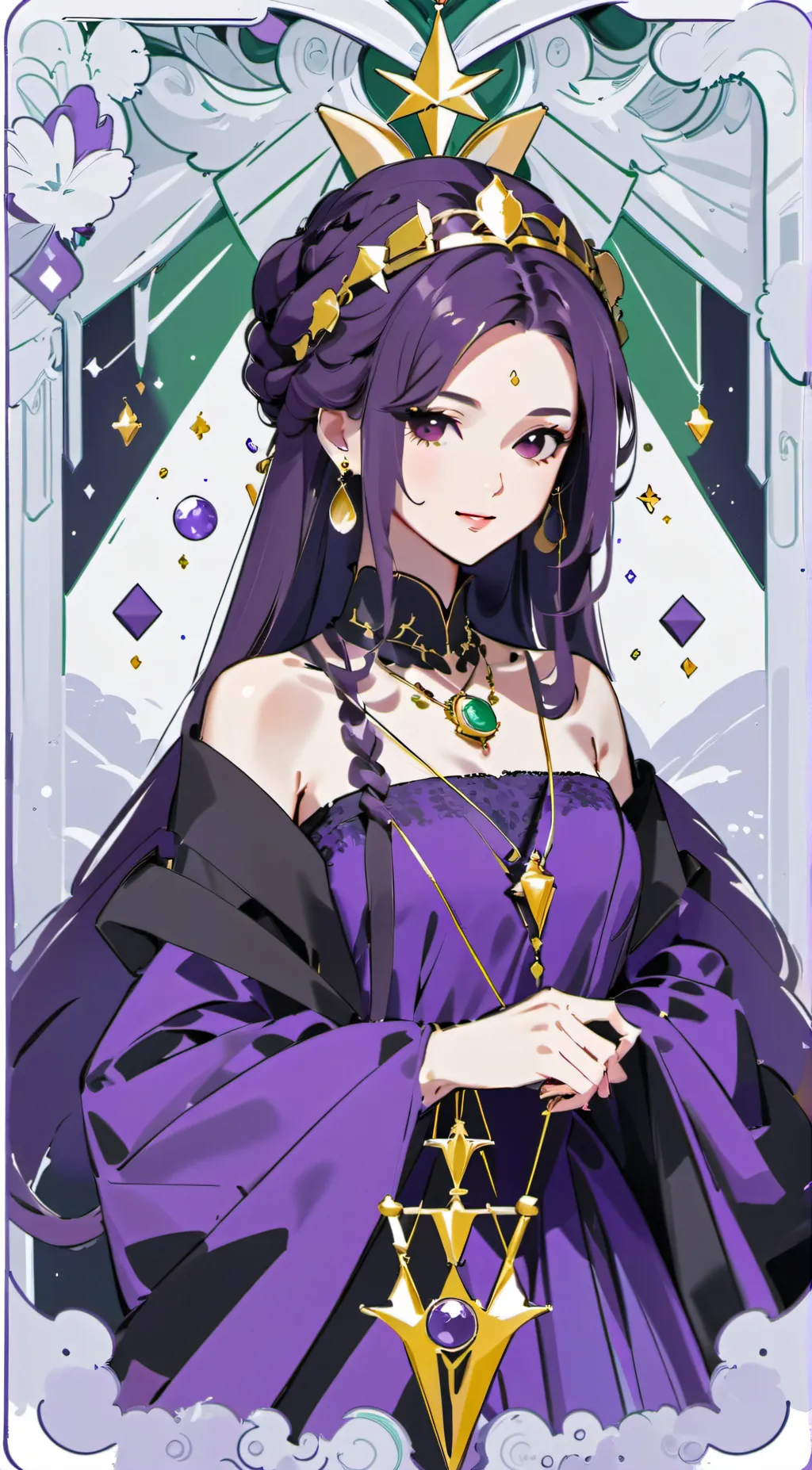 ai character: Aurora  background