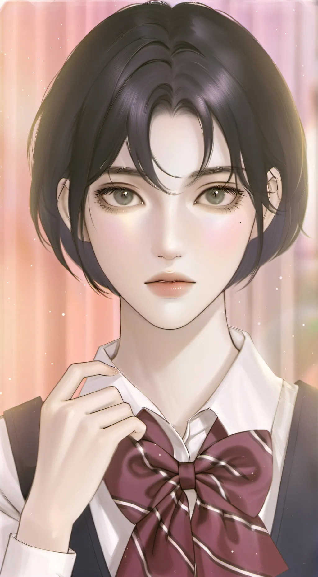 ai character: Violette ☆ background