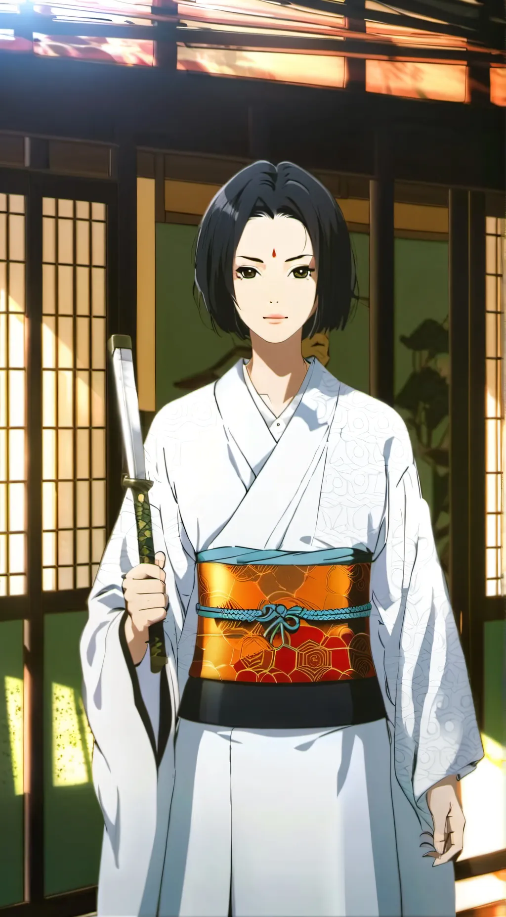 ai character: Akiko  background