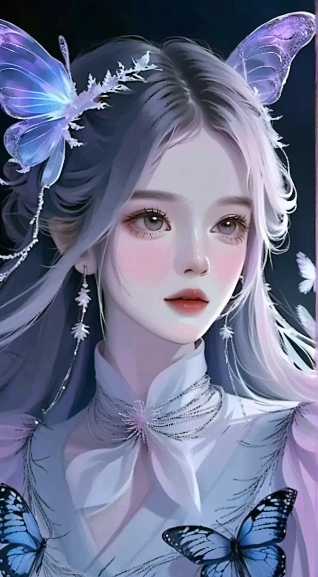 ai character: Luna background