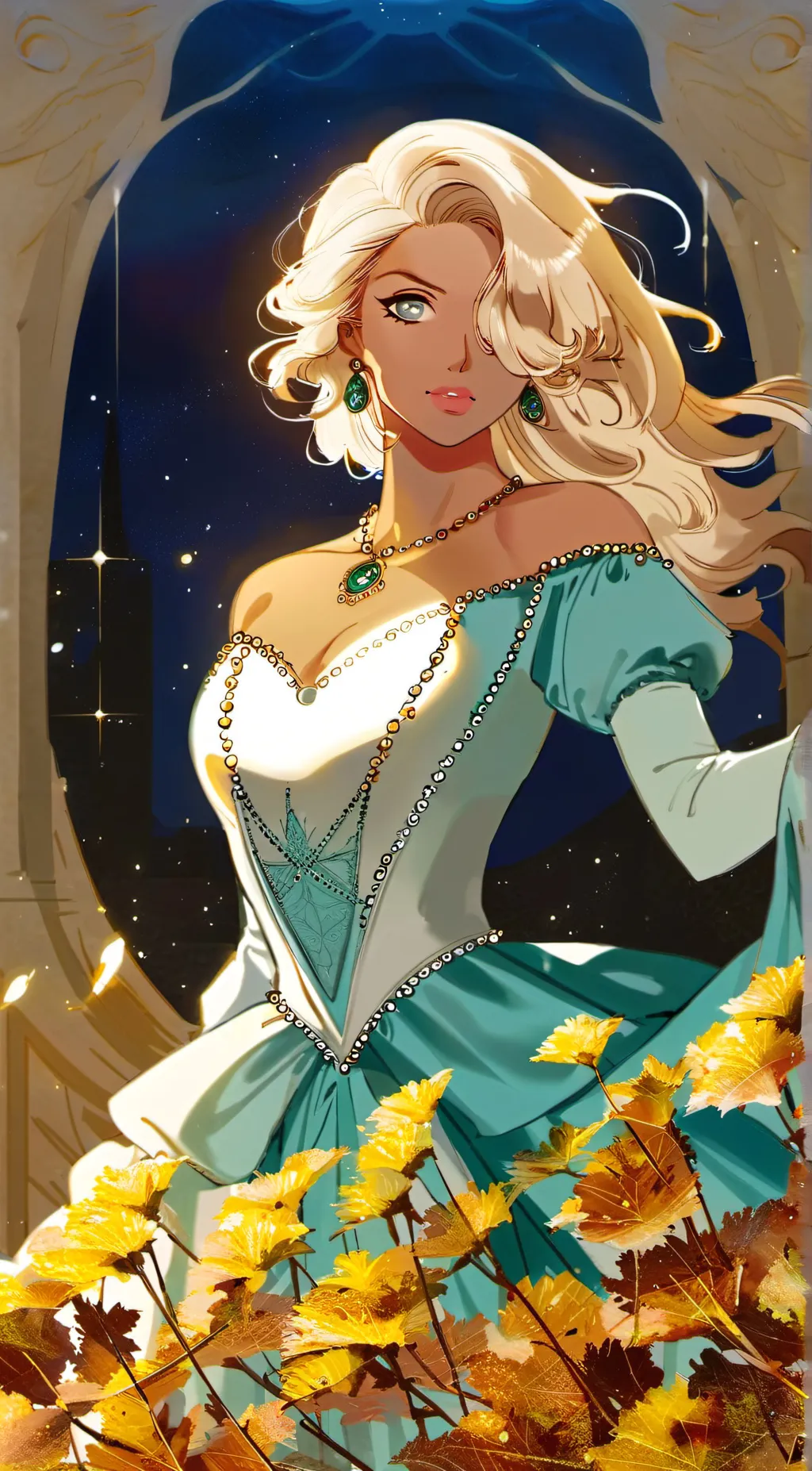 ai character: Meixi background