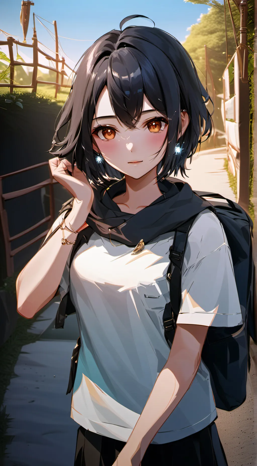 ai character: amy background