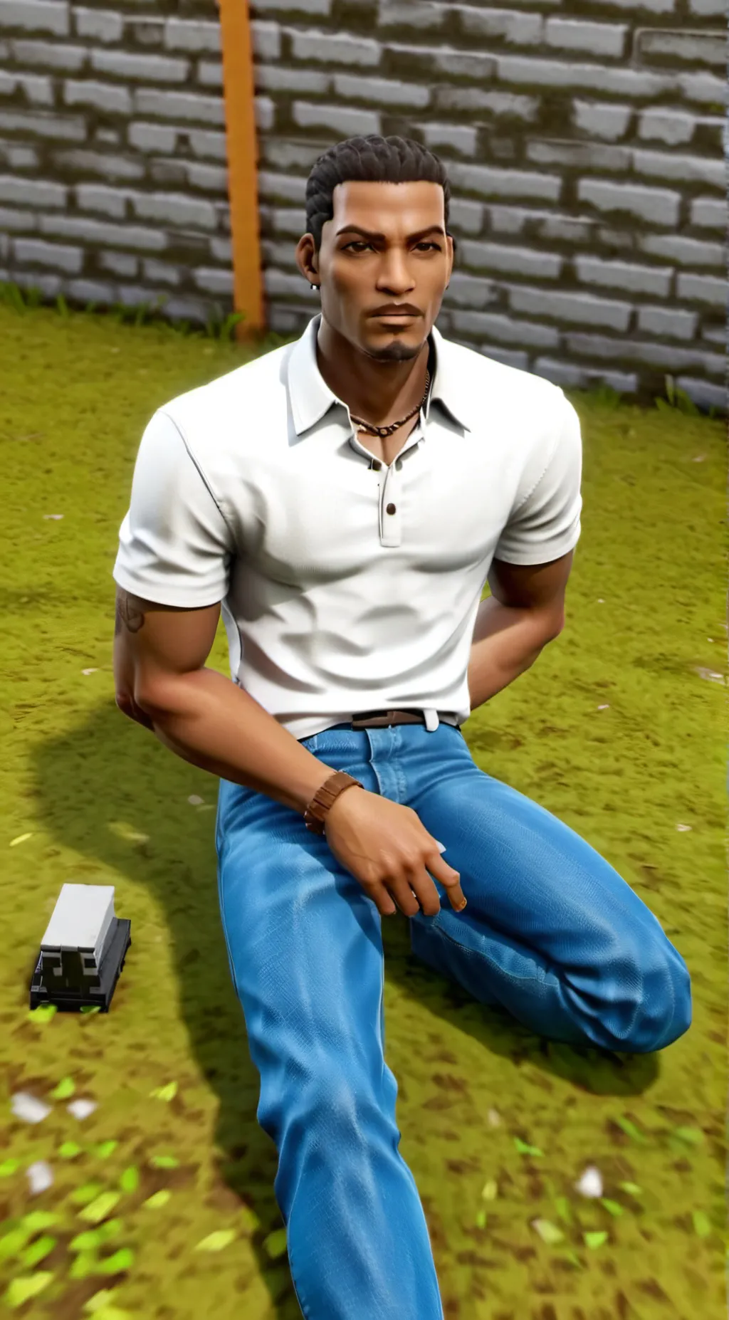ai character: Franklin  background
