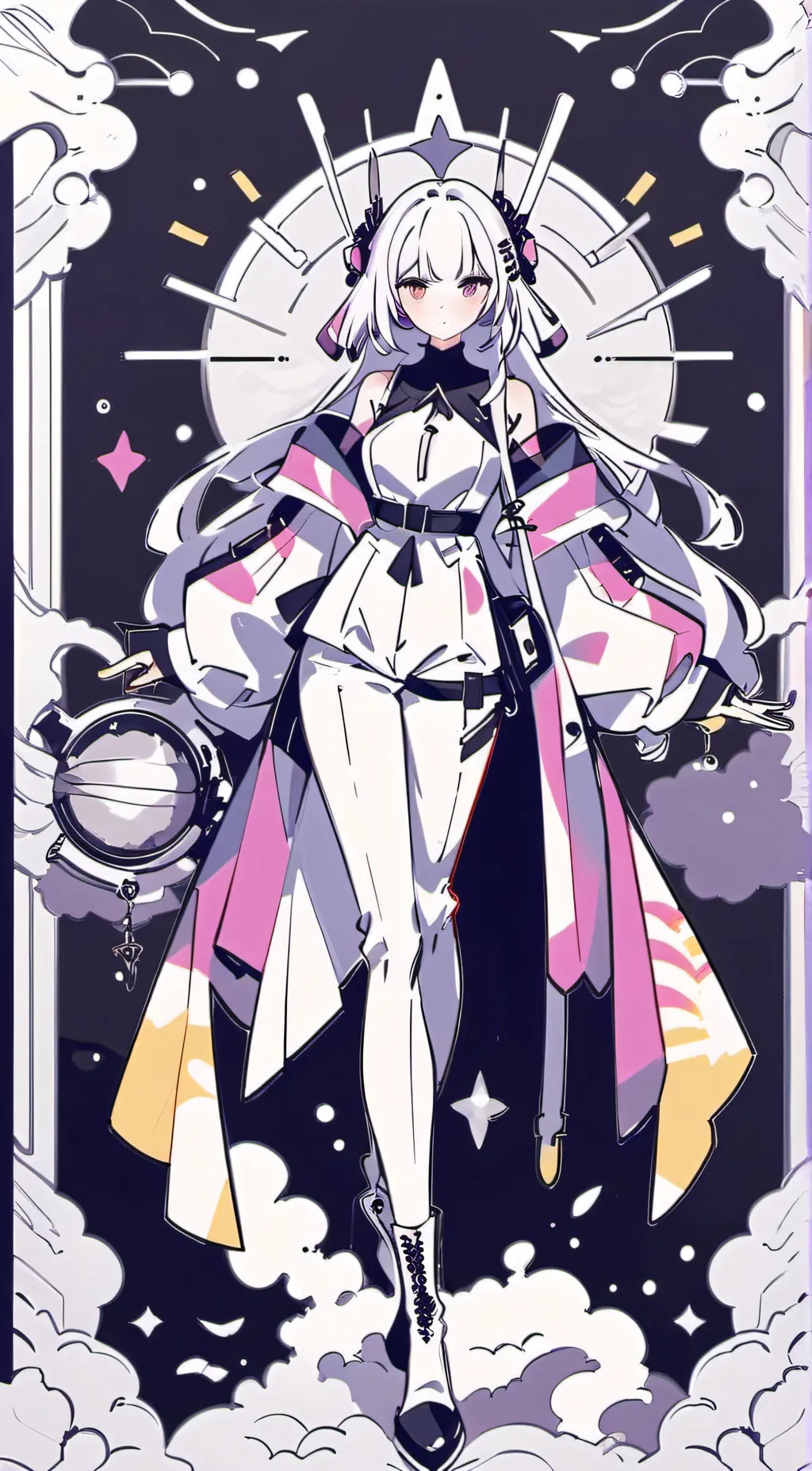 ai character: emily background