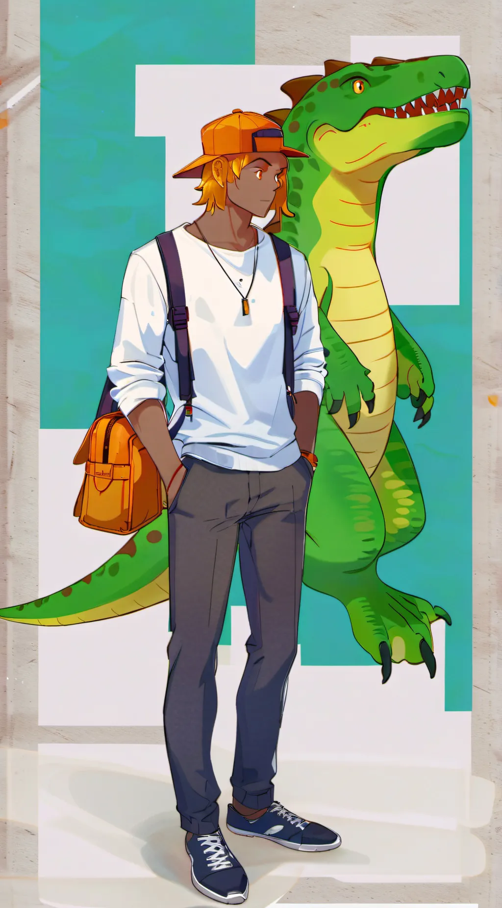 ai character: Gummigoo background