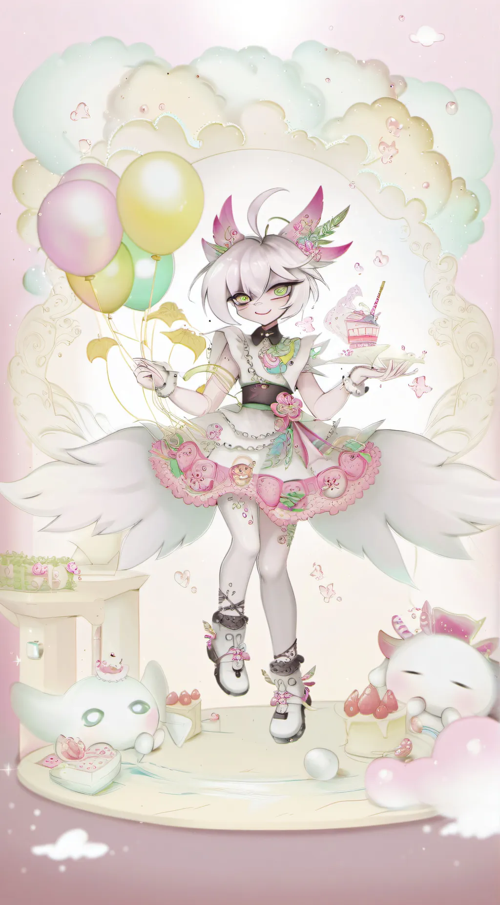 ai character: Poison  background