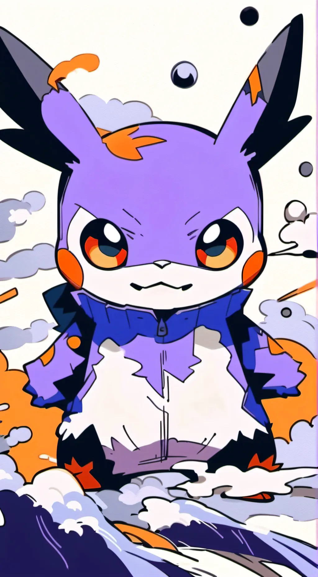ai character: Lucifers pet background