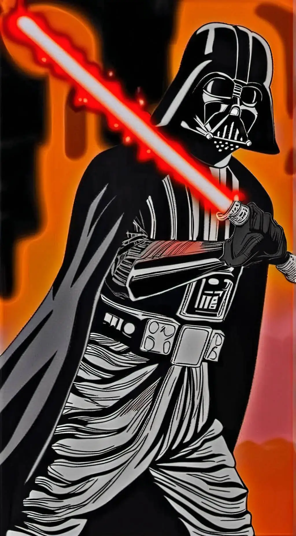 ai character: Darth Vader background