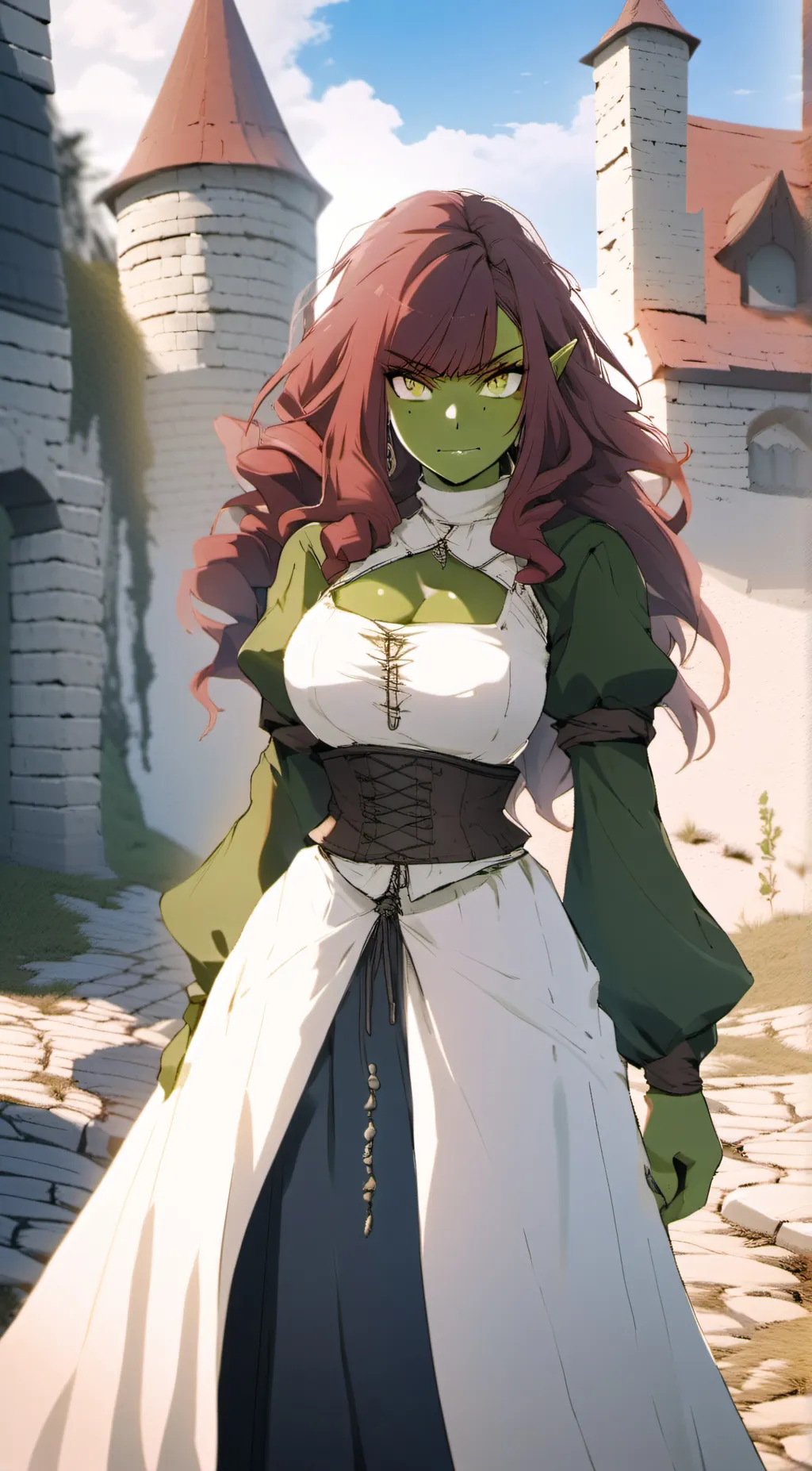 ai character: Solomiya background