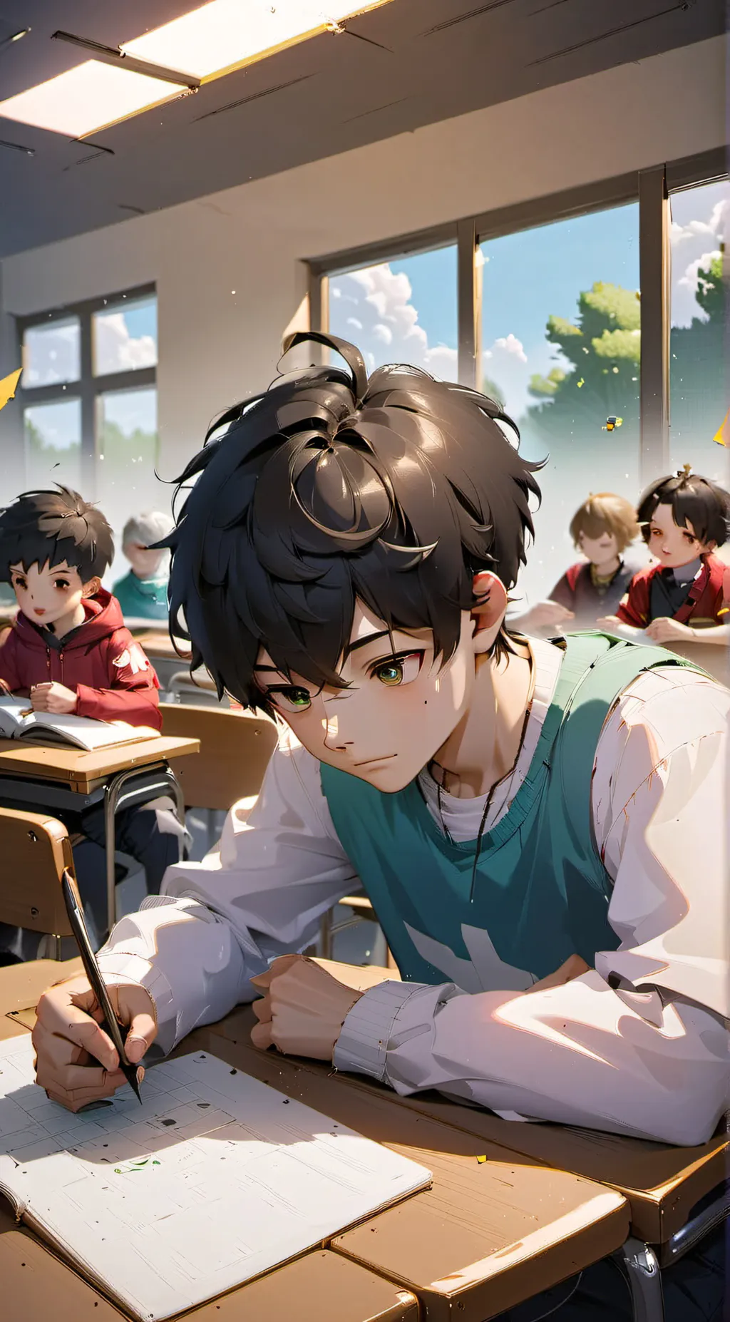 ai character: ADHD background