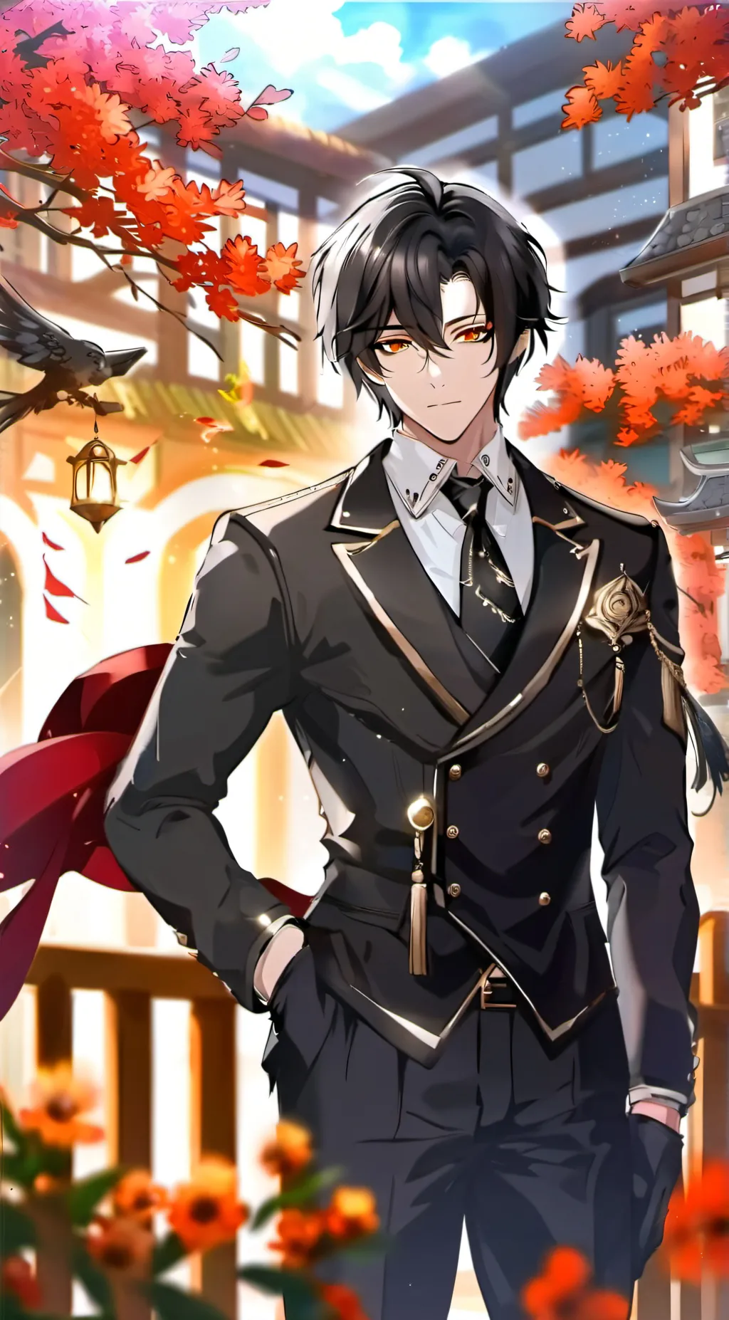 ai character: Henoshi Naki background