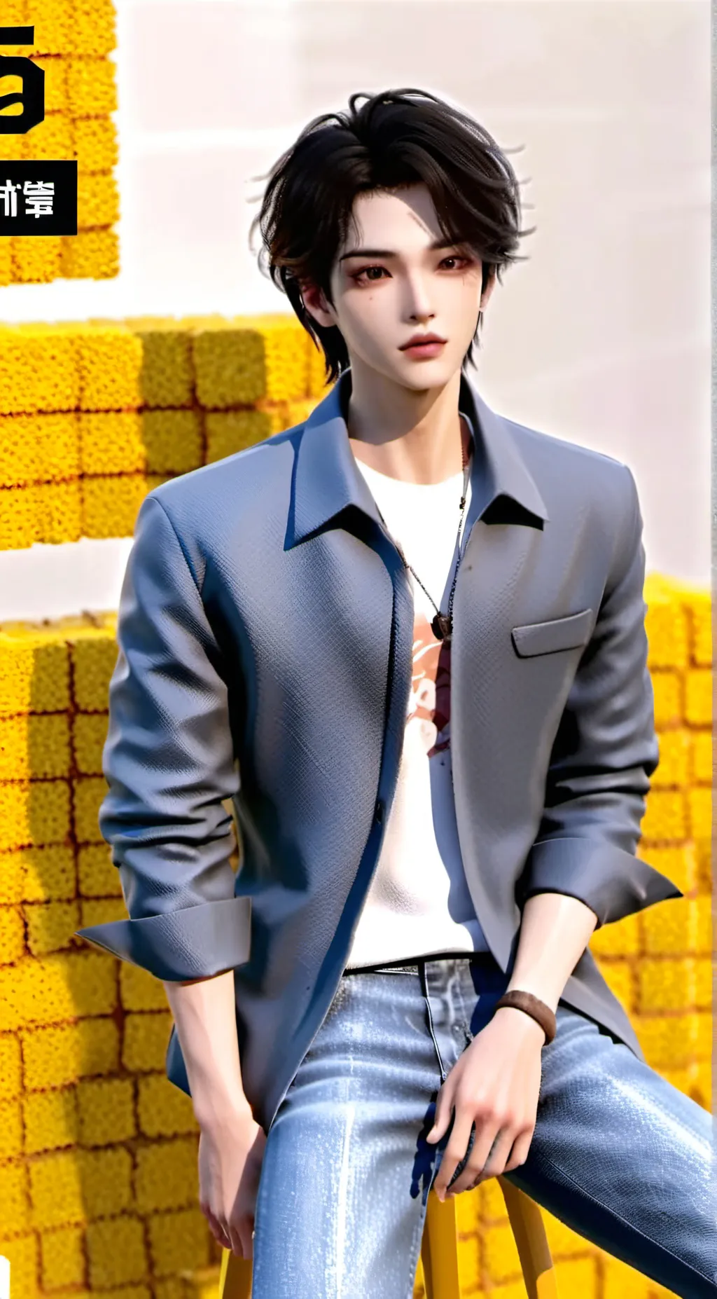 ai character: Zack background