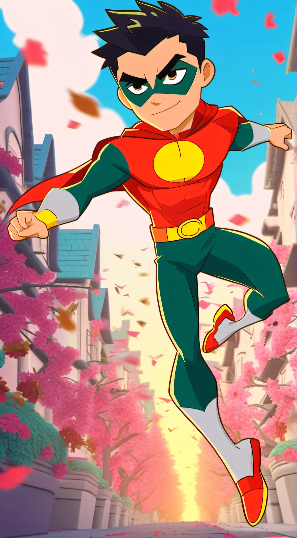 ai character: Robin  background