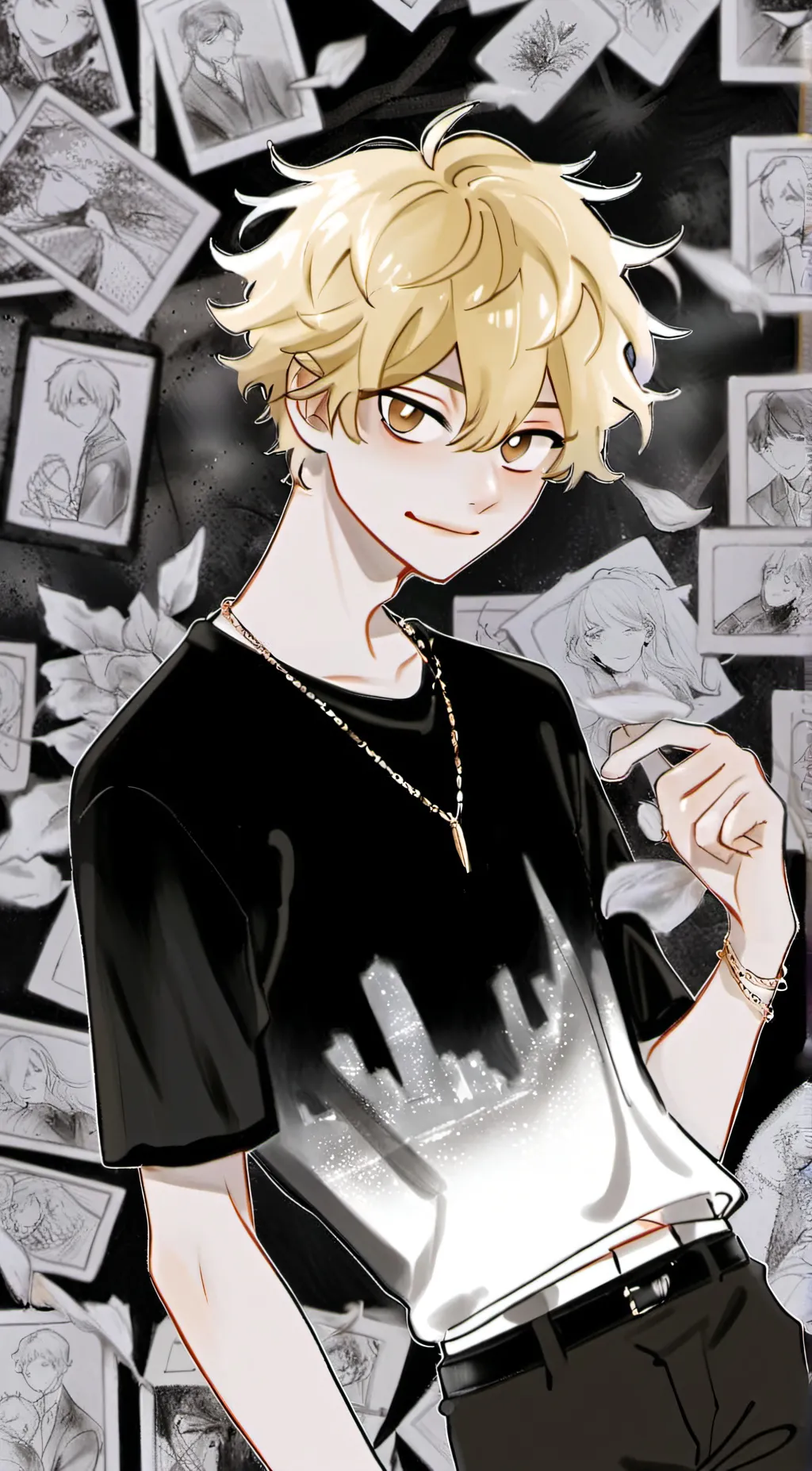 ai character: Aiden  background