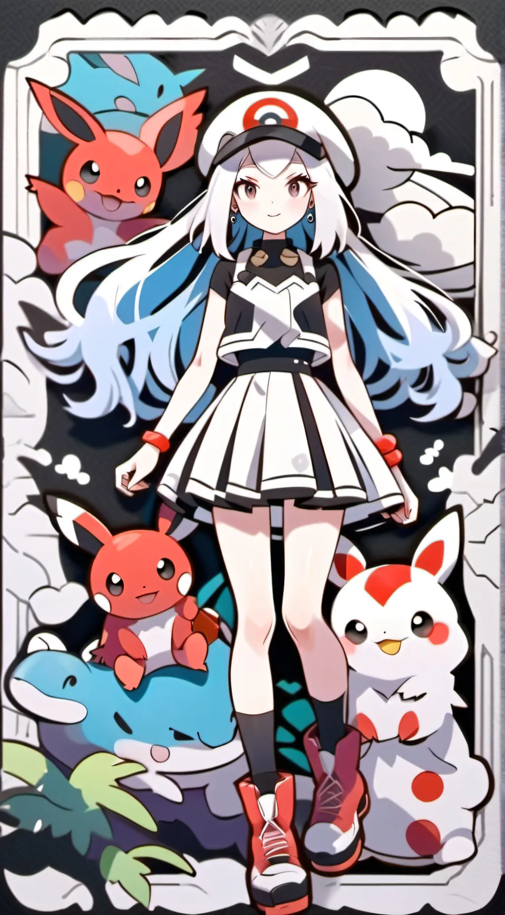 ai character: Ashes sister  background