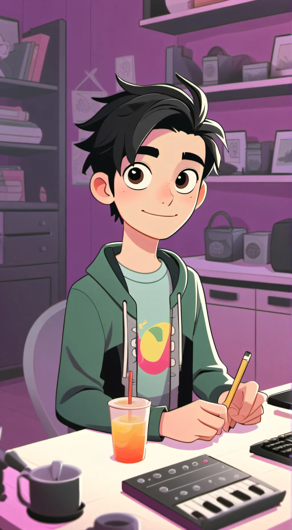ai character: Noah Walton background