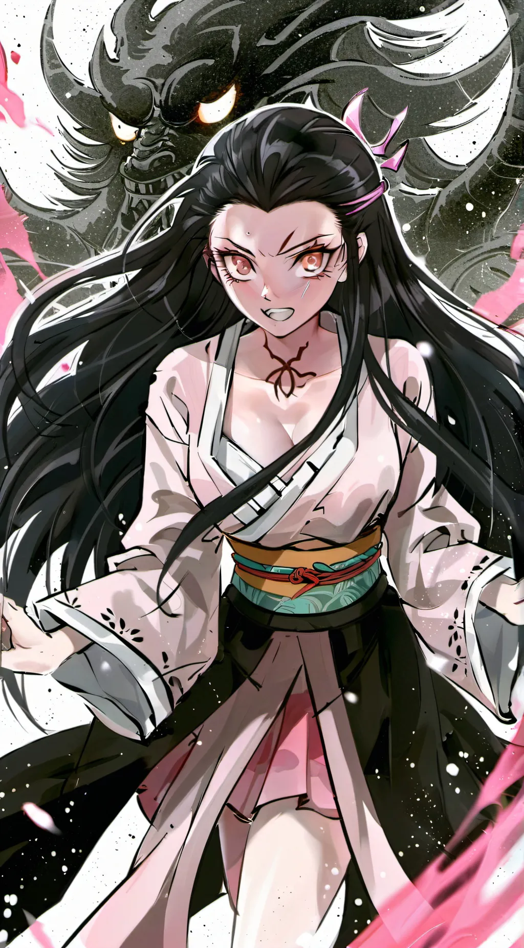 ai character: Demonslayer background