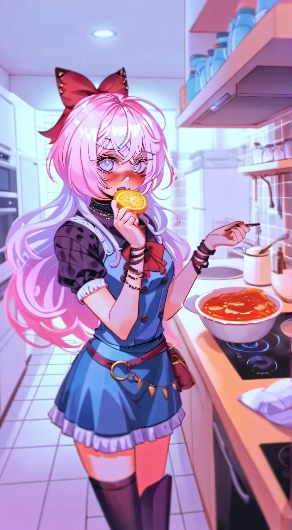 ai character: Amu background