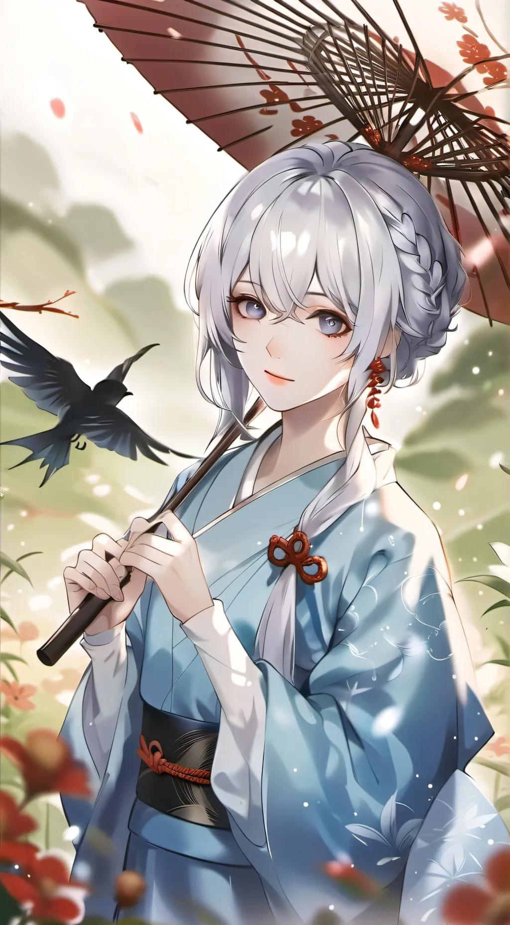 ai character: Hikari background