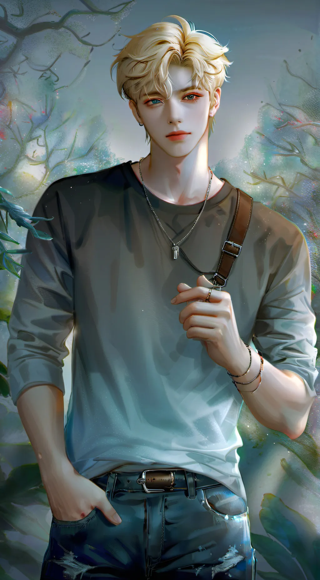 ai character: Andrew background