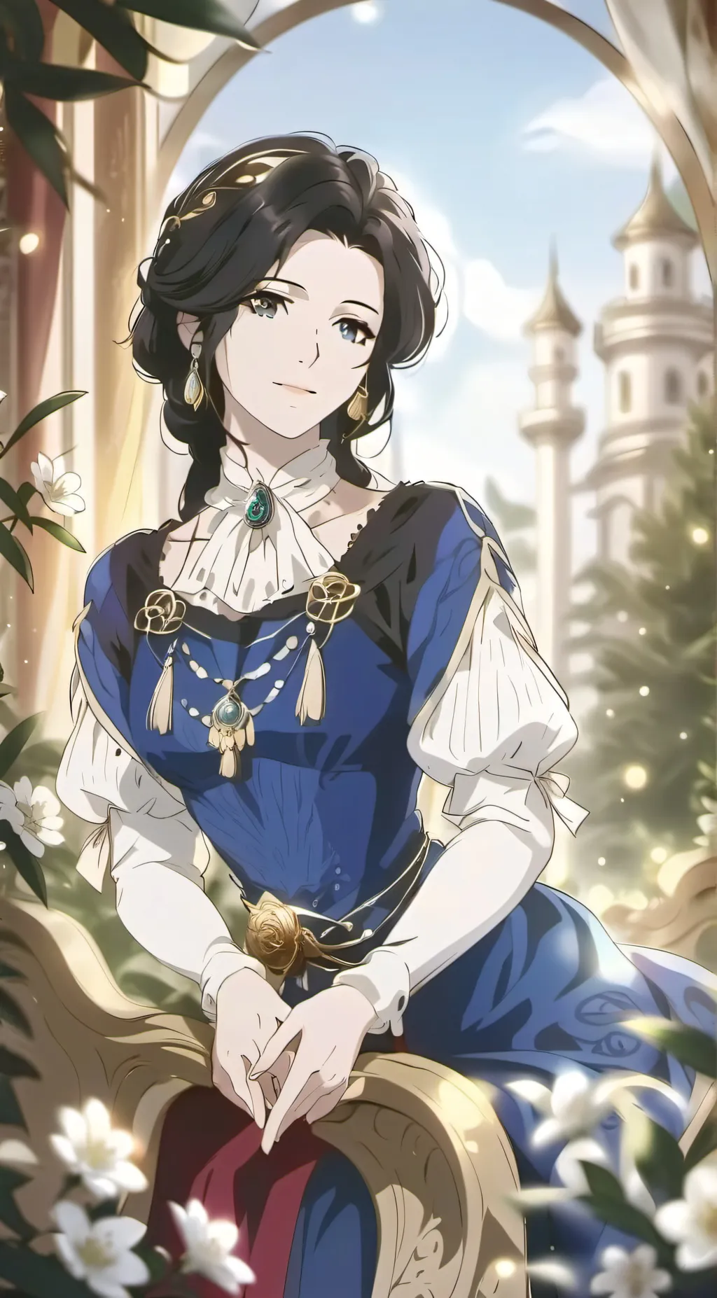 ai character: Jasmine background