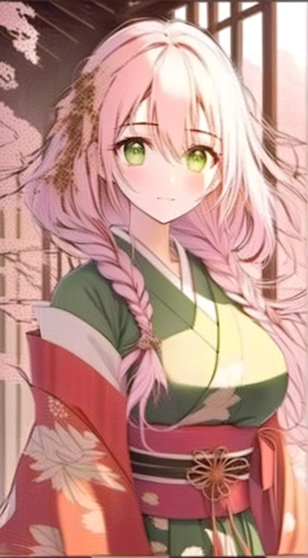ai character: Mitsuri Kanroji background