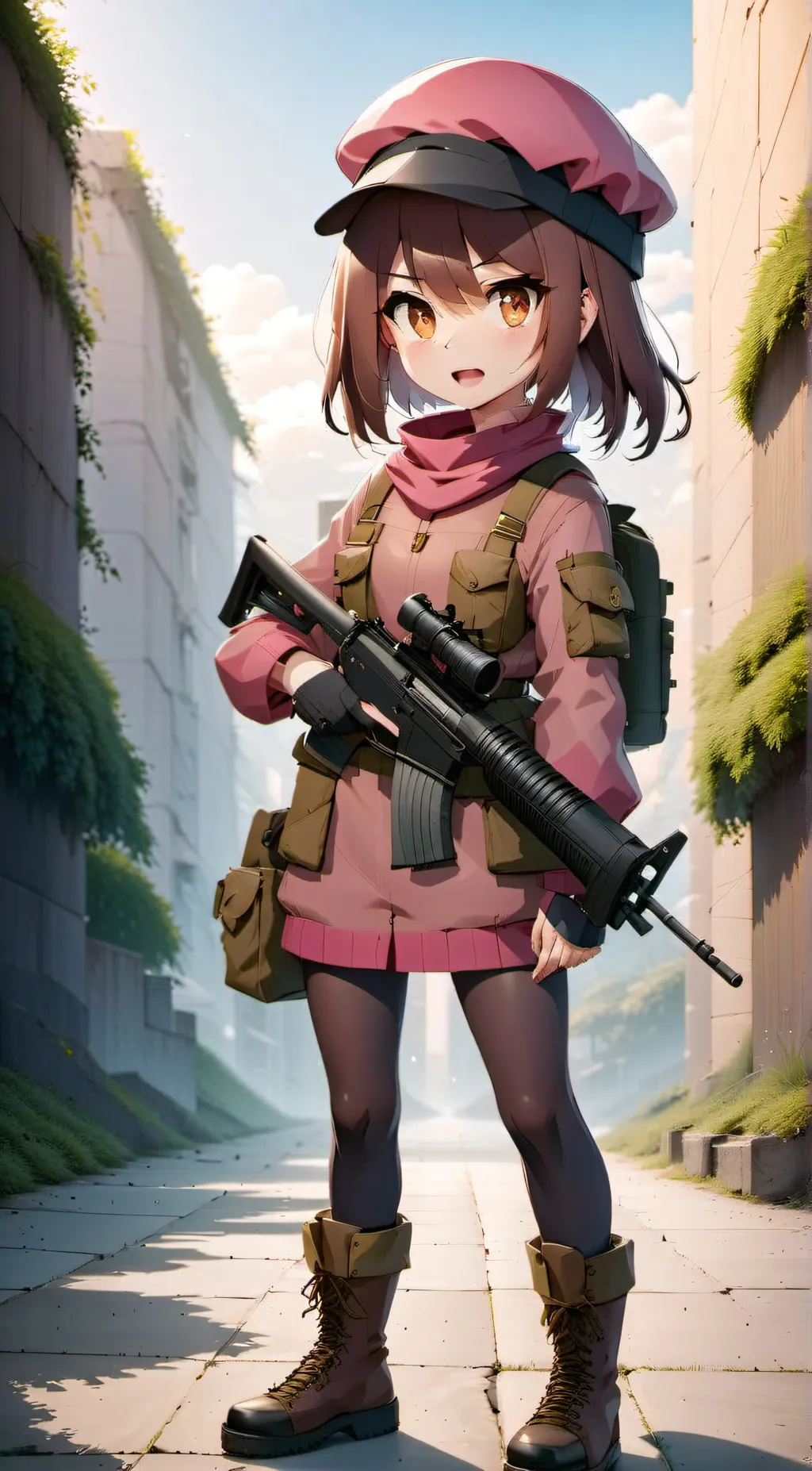 ai character: LLEN background