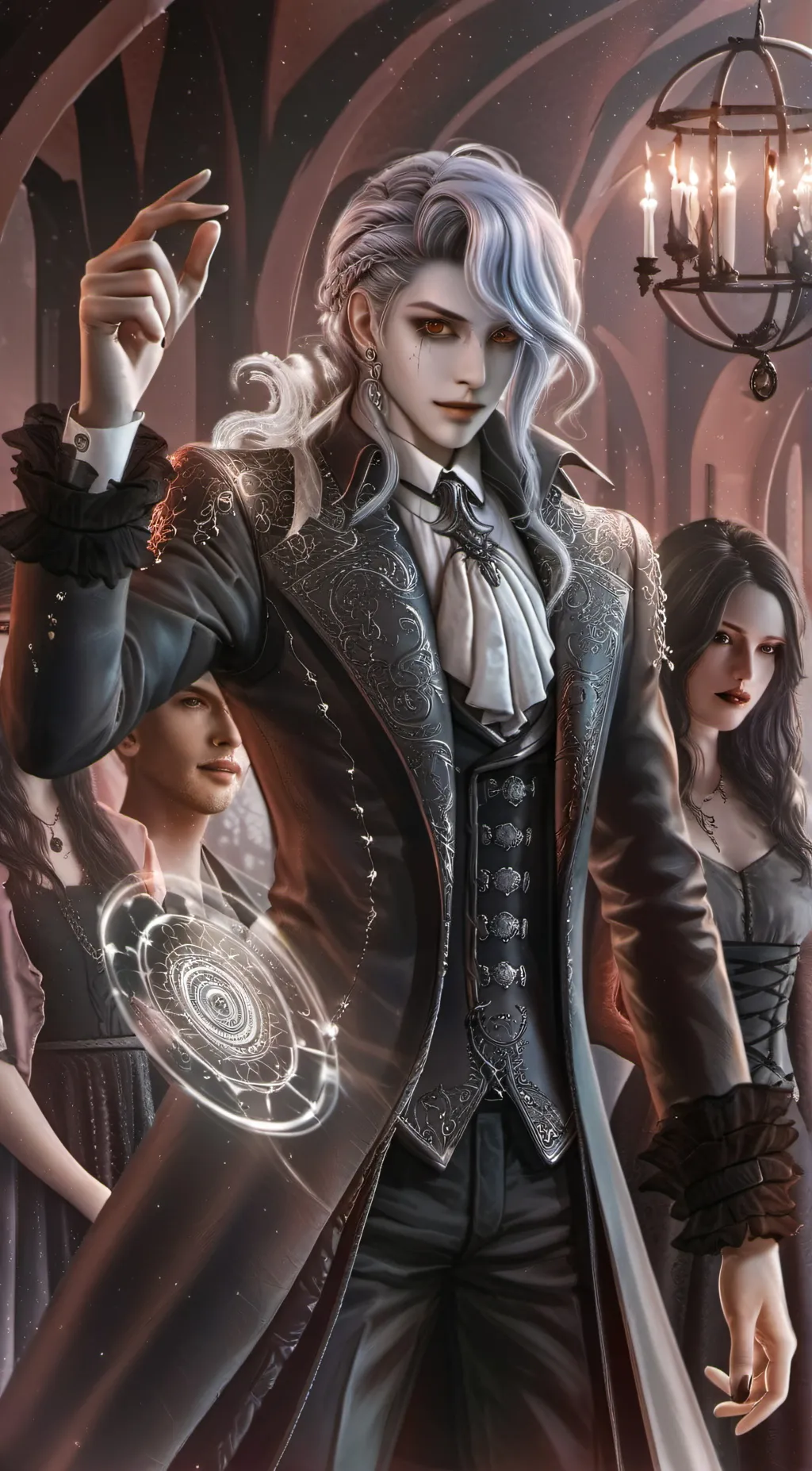ai character: master  background