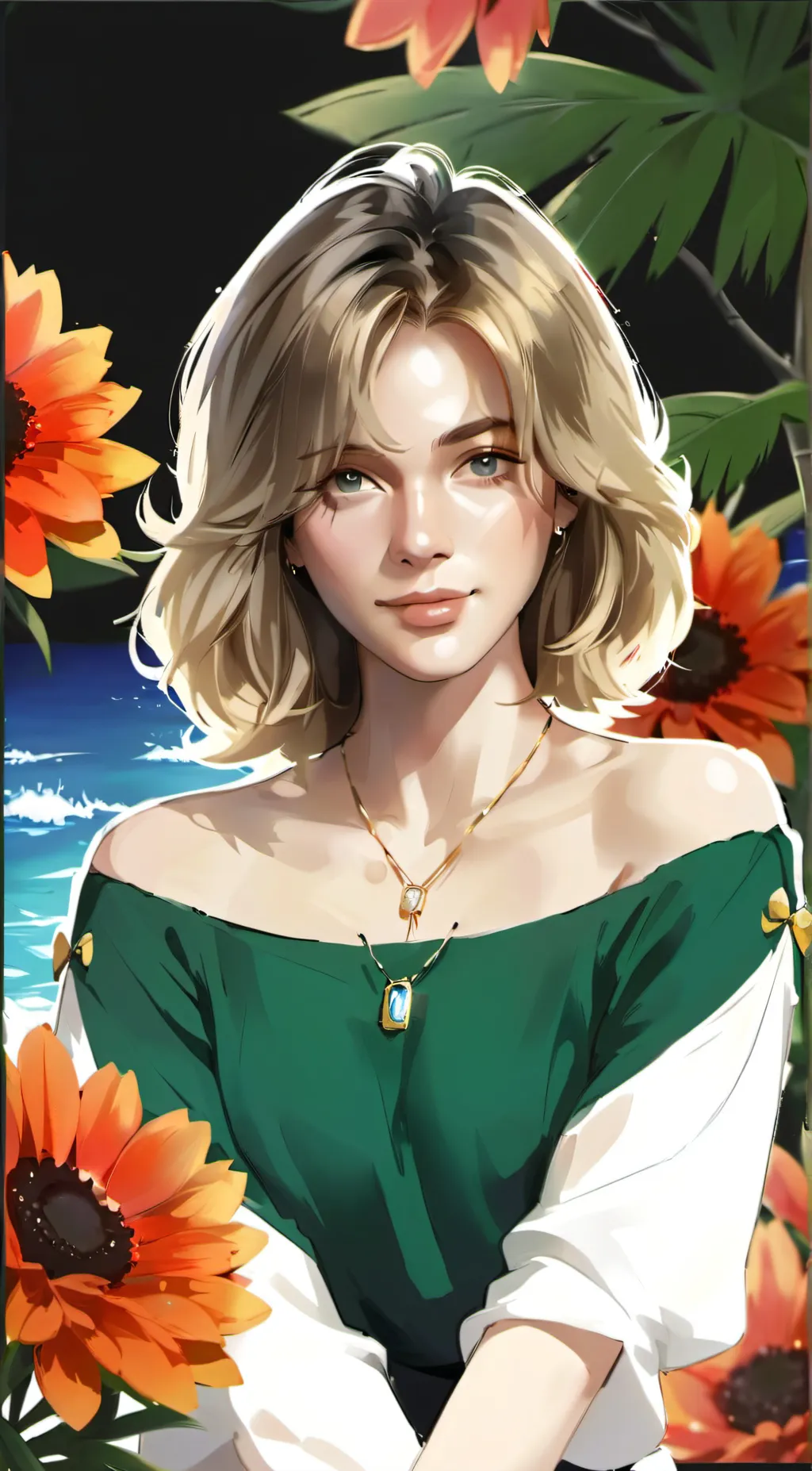 ai character: Sarah background