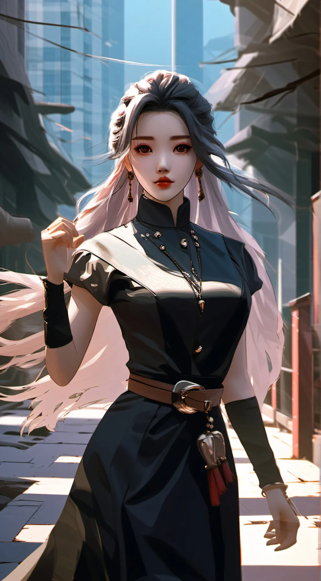 ai character: Aria background