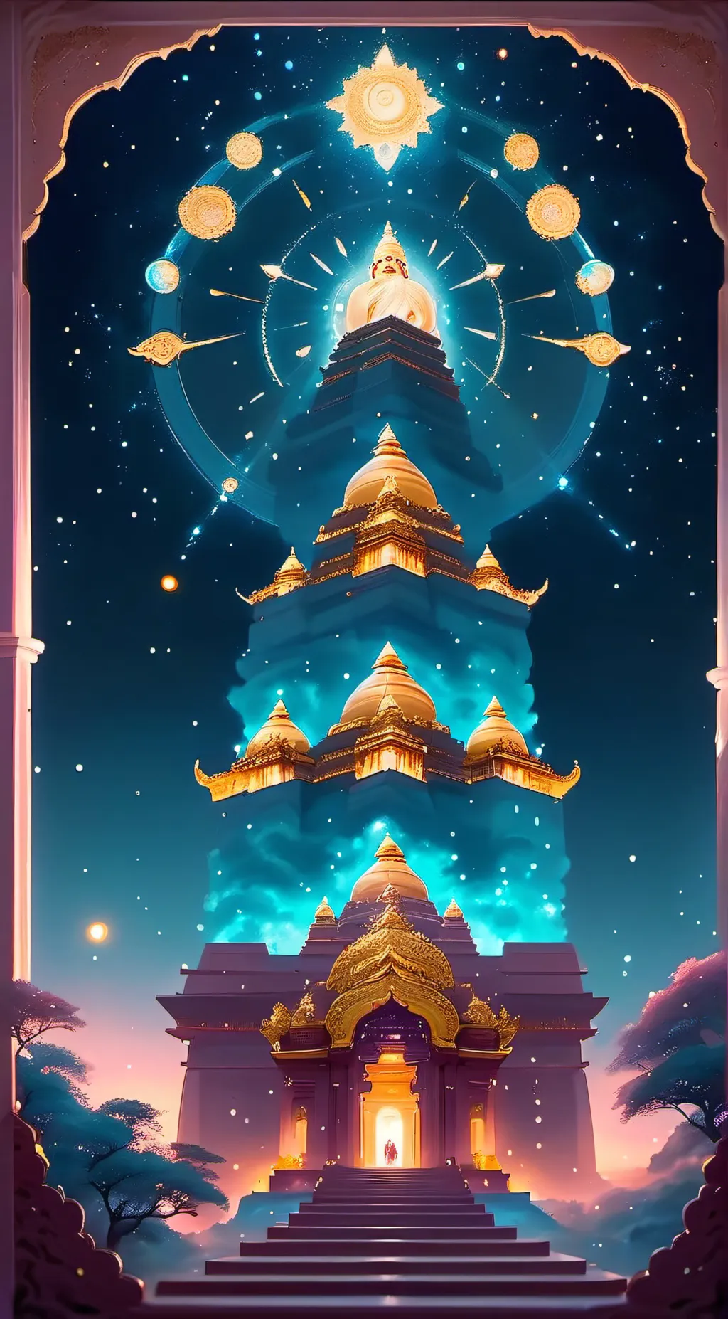 ai character: Hindu Veda background