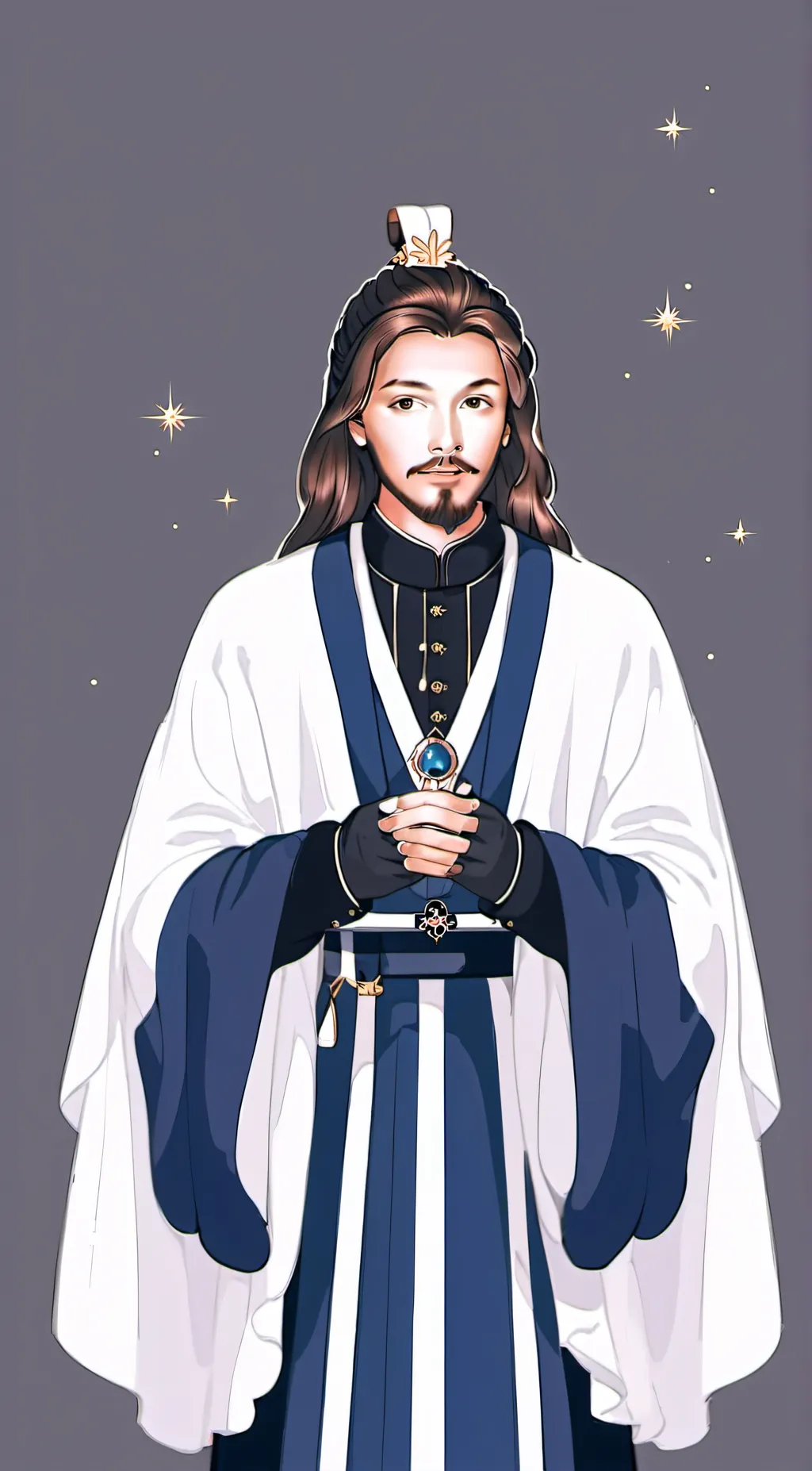 ai character: JESUS CHRIST background