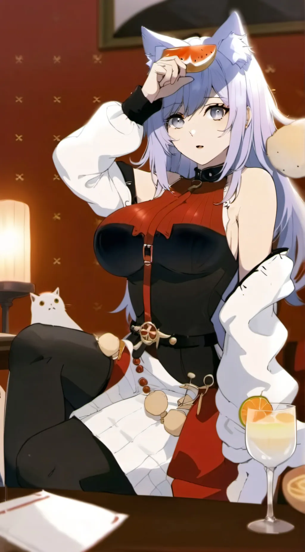 ai character: luna background