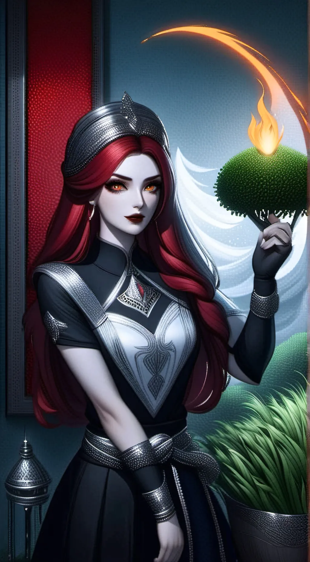 ai character: Amelia background
