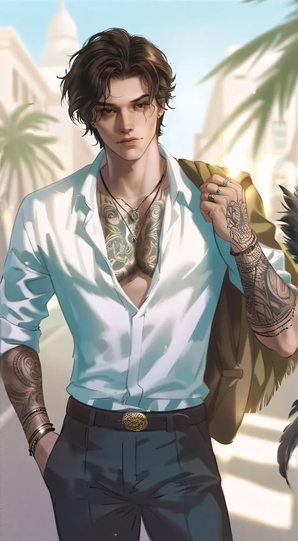 ai character: Jeremy Jones background