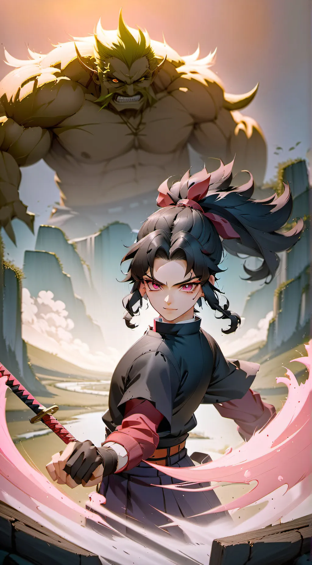 ai character: kanao background