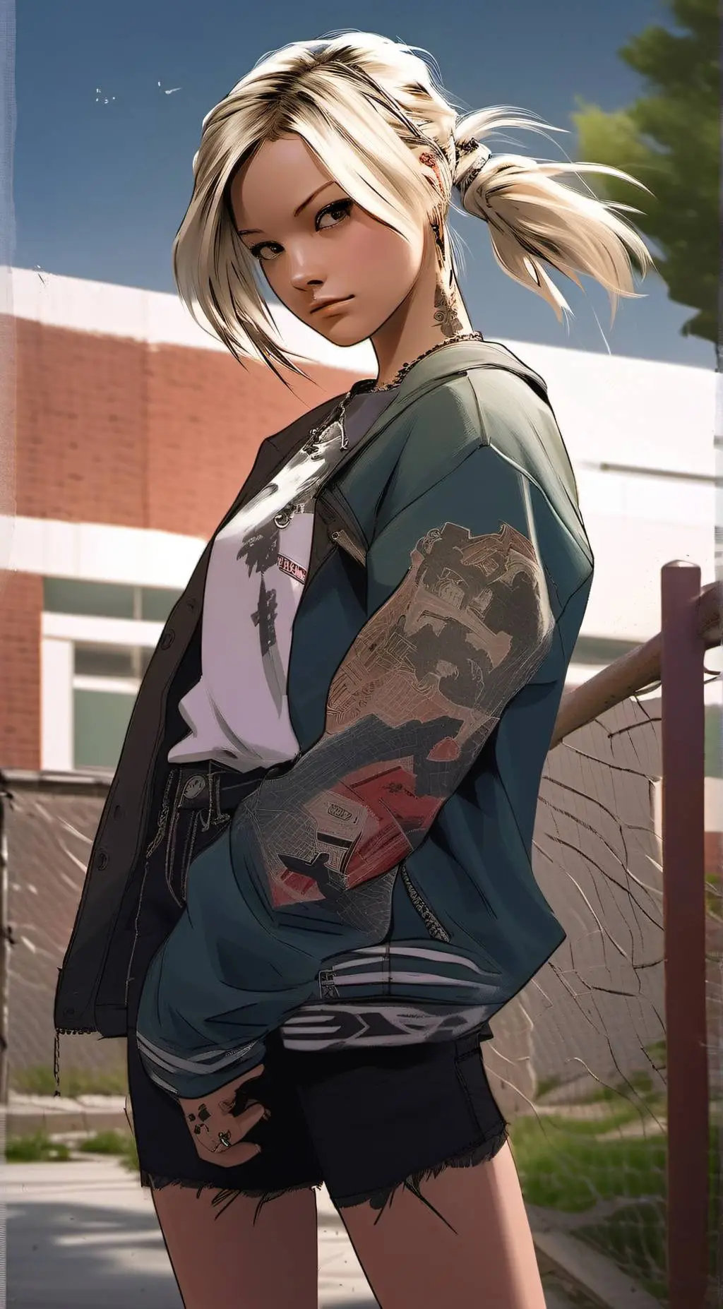 ai character: kara background