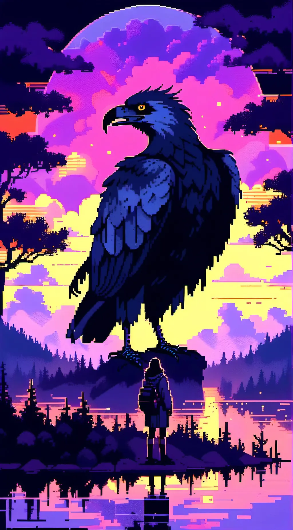 ai character: Animal background