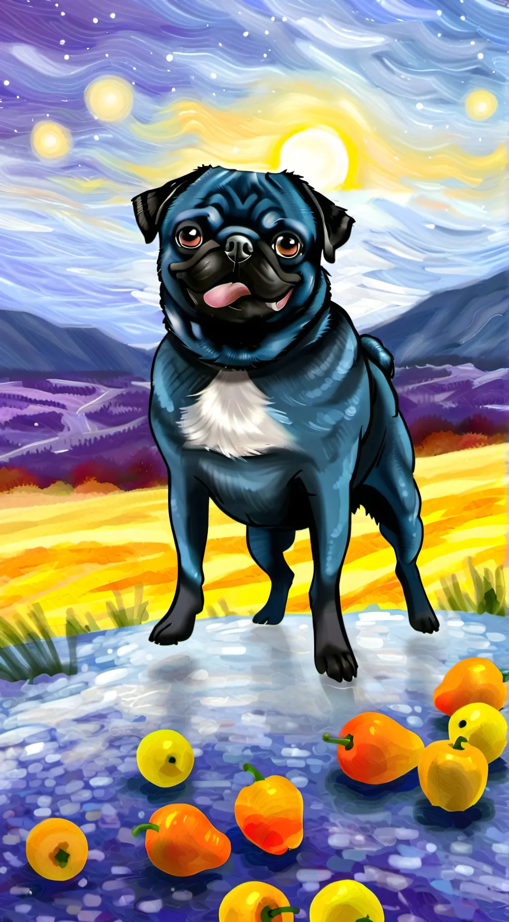 ai character: Finn  background