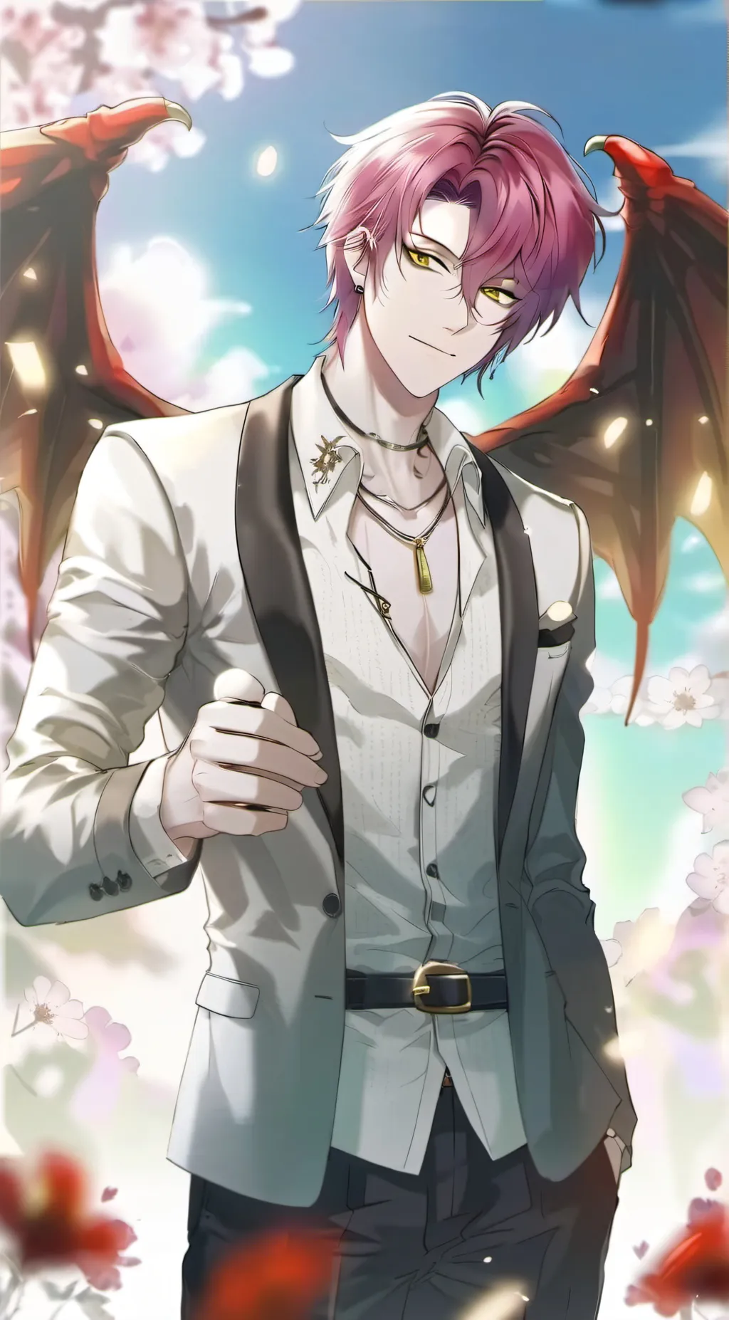 ai character: dante( your husba) background