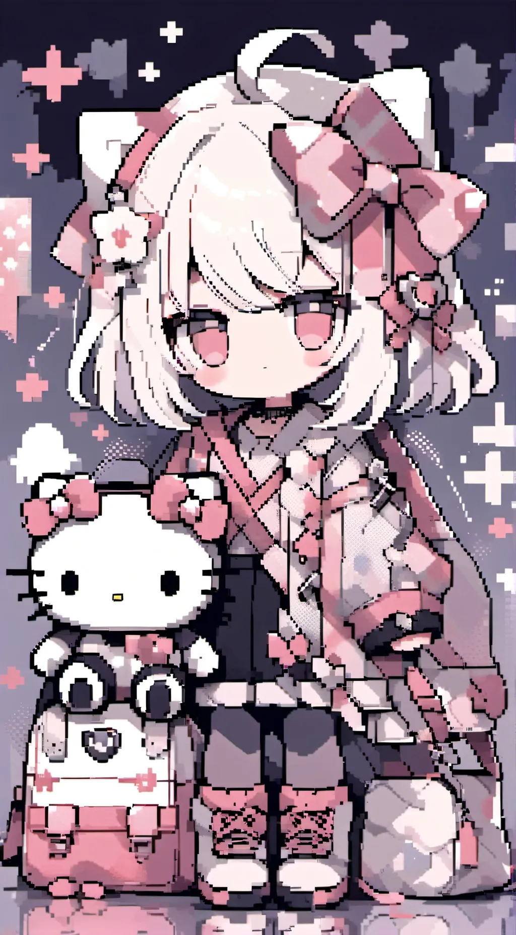 ai character: DRESSINGGG background