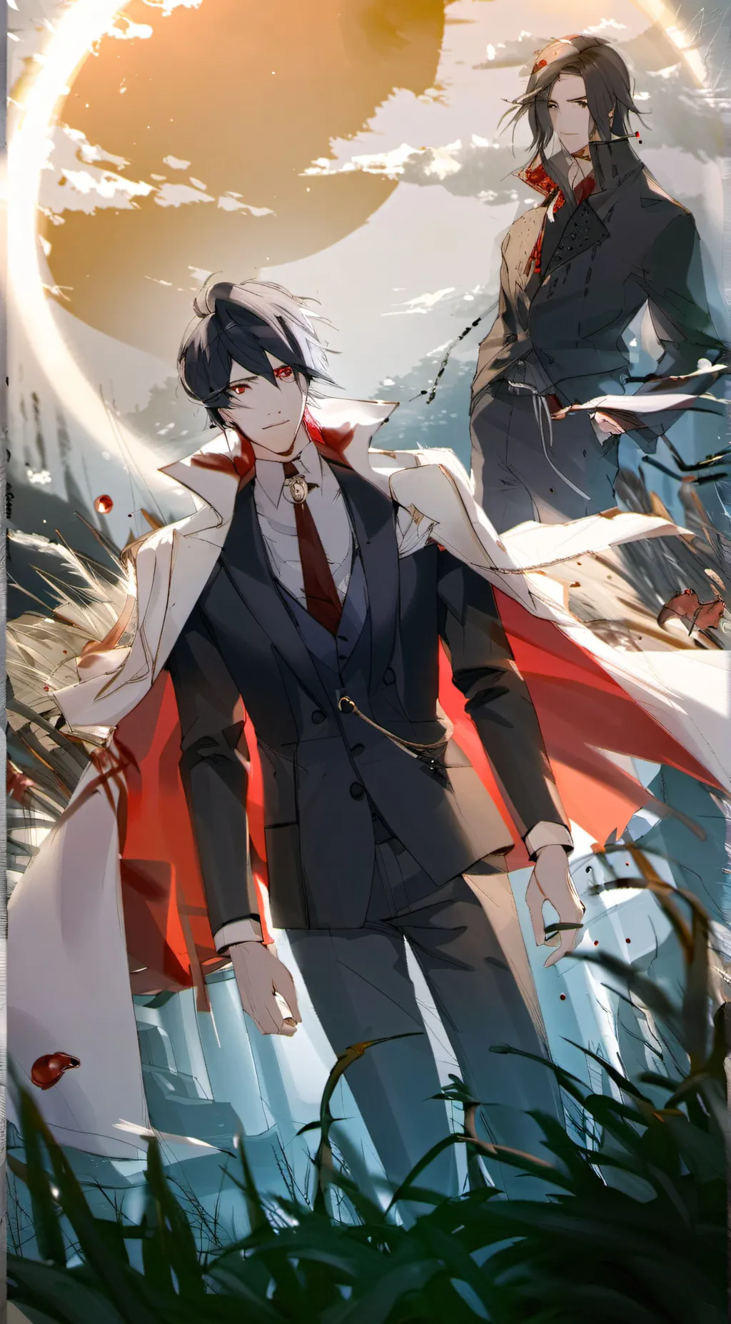 ai character: VOX AND KERON background